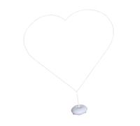 getuse Kit de support d'arche de ballons, fond réutilisable, léger, support en forme de cœur pour mariage, anniversaire, fiançailles, décorations de fête