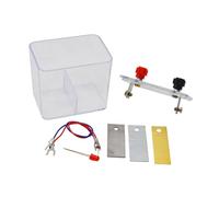 getuse Kit d'expérimentation de cellules galvaniques pour laboratoire de chimie au lycée, équipement d'enseignement des cellules électrochimiques, sciences STEM