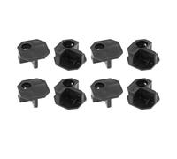 getuse Lot de 8 connecteurs de chaise de camping - Accessoires de réparation de chaise pliante - Pièces portables pour tabouret d'extérieur, chaise de pelouse - 4,2 x 4,2 cm - Style C