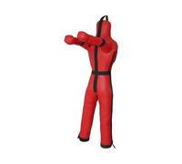 getuse Mannequin de lutte MMA non rempli pour sac de frappe, lancer, boxe, entraînement pour hommes, kickboxing MMA - 180 cm - Rouge