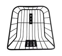 getuse Panier arrière de vélo en métal - Porte-bagages en fil métallique robuste pour VTT pliable - 32,6 x 30 x 21,6 cm