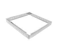 getuse Pare-vent à gaz pour la randonnée et la survie en plein air, protection contre le vent en acier inoxydable pour réchaud de camping, coupe-vent portable pour brûleur butane propane, 21,3 x 21,3