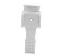 getuse Pin's de rechange pour joueurs de baby-foot - Diamètre : 1,6 cm - Tuyau en fer - Blanc