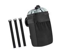 getuse Porte-bouteille de vélo avec poche en maille pour vélo - 16,5 x 9 x 6 cm - Noir