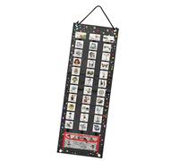 getuse Programme visuel pour enfants - Tableau de routine quotidienne avec 63 cartes, planificateur mural, outil de comportement, tissu polyester, 81 x 30 cm
