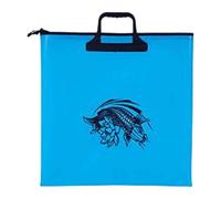 getuse Sac de Pesée de Pêche Portable EVA Sac à Poissons Zippé Étanche Poignée Ergonomique Grande Capacité pour Pêcheurs Professionnels- Bleu
