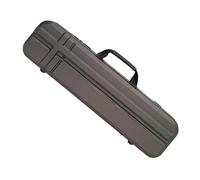 getuse Sac de rangement pour canne à pêche EVA rigide étanche avec poignée et bandoulière réglable, 80 cm Marron, M, 32 x 32 cm