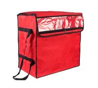 getuse Sac Isotherme Livraison Pizza 60x60x35 cm avec Double Poignées, Conteneur Alimentaire Réutilisable pour Restauration Professionnelle