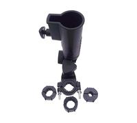 getuse Support de parapluie pour chariot de golf avec clip robuste, support universel réglable pour protection contre le soleil et la pluie, 3,2 x 11,9 cm