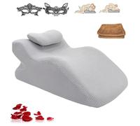 Getvireon Vireon Sweet Spot Pillow, 27° Perfect Position Sex Cushion, Memory Foam Wedge Pillow for Bed Adult, Experienced Better Support & Alignment, Keep The Passion Going All Night(H,with Blanket)