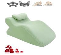 Getvireon Vireon Sweet Spot Pillow, 27° Perfect Position Sex Cushion, Memory Foam Wedge Pillow for Bed Adult, Experienced Better Support & Alignment, Keep The Passion Going All Night(J,No Blanket)