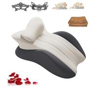 Getvireon Vireon Sweet Spot Pillow, 27° Perfect Position Sex Cushion, Memory Foam Wedge Pillow for Bed Adult, Experienced Better Support & Alignment, Keep The Passion Going All Night(G,with Blanket)