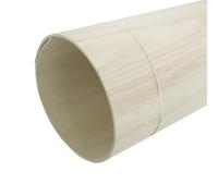 Getzoo Contreplaqué Flexible De 3,2 Mm En Bois D'Ingénierie Paulownia, Panneau De Contreplaqué Non Traité, H: Jusqu'À 120 Cm, L: Jusqu'À 240 Cm (240 X 118 Cm)