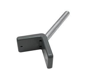 Geuther 0048YS Broche en Y pour fixation aux colonnes fixation de la barrière de sécurité pour escalier barrière de porte set de 2 pour barreaux ronds jusqu'à Ø 7cm montage facile noir