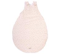 GEUTHER 4125 Sac de Couchage pour bébé 74-80 Sac de Couchage Toute Saison 100% Coton Bio Sac de Couchage Doux pour Enfants Premier équipement bébé réglable en Taille Starry Night Pink