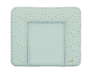 Geuther 5835 Commode à Langer Lena - Dimensions: 85 x 75 cm - Matelas à Langer pour Étagère Clarissa et Autres Tables - Lavable - Starry Night Green