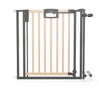 Barrière Easy Lock Wood Plus avec adaptateur escalier (84 à 92 cm)