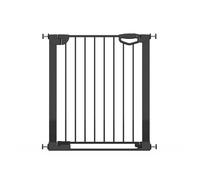 Geuther Easylock Flatstep Barrière de protection pour porte, à pincer ou à percer, largeur : 76 à 83 cm, protection de porte pour votre bébé et animal de compagnie, grille de sécurité pour enfants