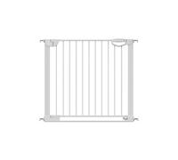 Geuther Easylock Flatstep Blanc I Barre de protection pour porte à encastrer ou à visser I Largeur 90-97 cm I Protection de porte pour votre bébé et votre animal de compagnie I Barrières de protection
