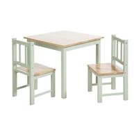 Geuther Ensemble Table et 2 Chaises pour Enfant - Bois de Haute Qualité - Design Ergonomique et Durable - Idéal pour Peinture, Jeux et Repas
