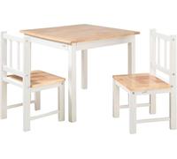 Geuther Ensemble Table et 2 Chaises pour Enfant - Bois de Haute Qualité - Design Ergonomique et Durable - Idéal pour Peinture, Jeux et Repas