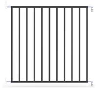 Geuther Lara Barrière de Sécurité Escalier et Porte 60 -107 cm Noir