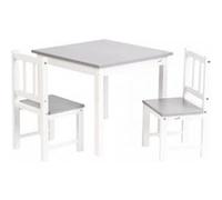 Geuther Meubles d activite en Hevea 2 chaises et une table Couleur Blanc Blanc G