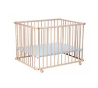 Geuther Parc Belami + Fond Reglable 97 X 97 X 71 Cadre Naturel Decor Vert D Eau Vert