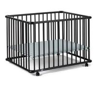 Geuther Parc Belami + Fond Reglable 97 X 97 X 71 Cadre Wenge Decor Vert D Eau