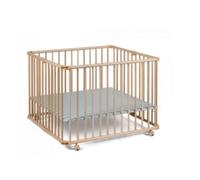 Geuther Parc Lucilee Pliage Vertical 90 X 97 X 70 Cm Cadre Naturel Motifs Vert D'eau Vert