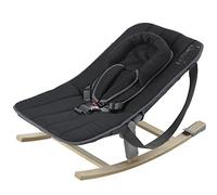Geuther Transat Rocco naturel assise tissu Noir