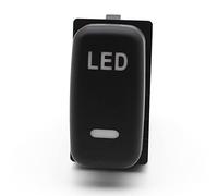 GEUXE 1 PC 12 V LED Rouge DRL Mise sous Tension Miroir Chauffage Bouton de Commutation 06-12 Pajero Lancer Interrupteur antibrouillard