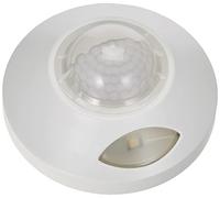 GEV 000360 Éclairage d'escalier LED LLL 360 avec détecteur de mouvement 120°, fonctionne sur batterie interne ou externe Blanc