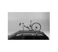 GEV Elite Porte-vélos de toit Sanremo Race Lock en aluminium - pour vélo de course et VTT avec freins à disque - Système antivol intégré - Compatible avec barres de toit jusqu'à 80 x 50 mm