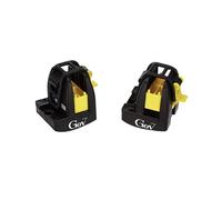 GEV Support Universel pour Ski - 1610 - Noir - Compatible Voiture - Barres de Toit - 60 mm - Carving & Ski de Fond
