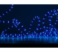 Gev Tuyau Lumineux, Bleu, 9m, 1.5m Câble de Connexion, Super Clair Ampoules