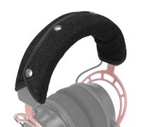 GEVO - Bandeau de protection pour casque HyperX Cloud 1/2/3/Pro/Core/Alpha/Alpha S/Alpha Pro/Flight/Stinger Series et plus encore, plus de flocons, installation facile, aucun outil nécessaire | Noir
