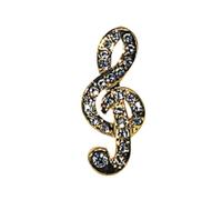 GEWA 980070 Broche unisexe en forme de clé de sol