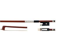 GEWA archet de violon 1/8 - Crin naturel - Archet d'étude - Baguette ronde - Hausse en bois dur