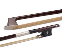 GEWA archet de violon 3/4 - Crin naturel - Archet d'étude - Baguette octogonale - Hausse en ébène