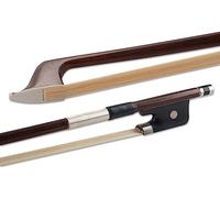 GEWA Archet de violoncelle 1/2 - Cheveux naturels - Baguette ronde - Talon en bois dur