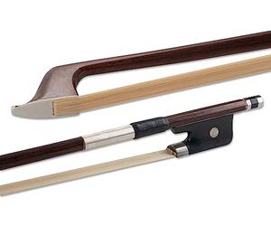 GEWA Archet de violoncelle 3/4 - Cheveux naturels - Baguette ronde - Talon en bois dur
