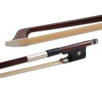 GEWA Archet de violoncelle 4/4 - Cheveux naturels - Baguette octogonale - Talon en ébène