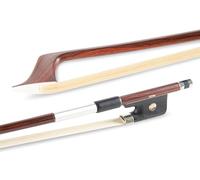 GEWA Archet de violoncelle Carbone Student 4/4 - Aspect bois brun foncé - Hausse en ébène - Crin naturel