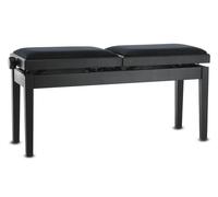 GEWA Banc De Piano Deluxe Double En Noir Mat