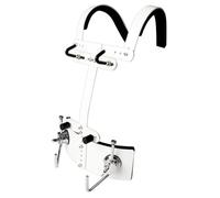 GEWA carrier/support de transport pour tambour de marche, aluminium, poids 2,5 kg, coussin en mousse, réglable, pour petits, grands et tambours de parade