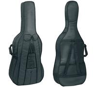 GEWA Cello Gig Bag/Sacoche Classic - Rembourrage en Mousse 3mm - Sac pour partitions/Sac pour Cordes/Poches pour Archet - Sangles pour Sac à Dos - Poignée pour Sangle - Couleur Noir