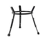 GEWA, Conga stand CLUB SALSA, Pour Quinto 11", Support conga individuel, Noir, Réglable en hauteur