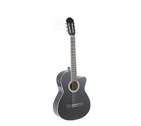 GEWA E-Acoustique Guitare Classique Basic - Classic Electro - 4/4 - Corps Tilleul - Micro 4-Band EQ avec accordeur - Cutaway - Noir