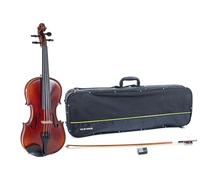 GEWA Ensemble de violon Ideale VL 2 - 4/4 prêt à jouer, Archet Massaranduba, Cordes Larsen Aurora, Étui de violon